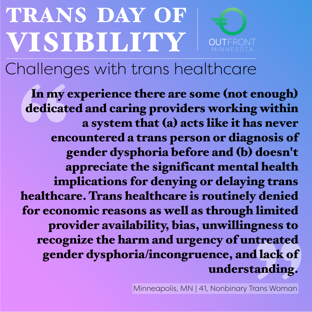 TDOV Challenges in Trans Healthcare Quote 2 as image