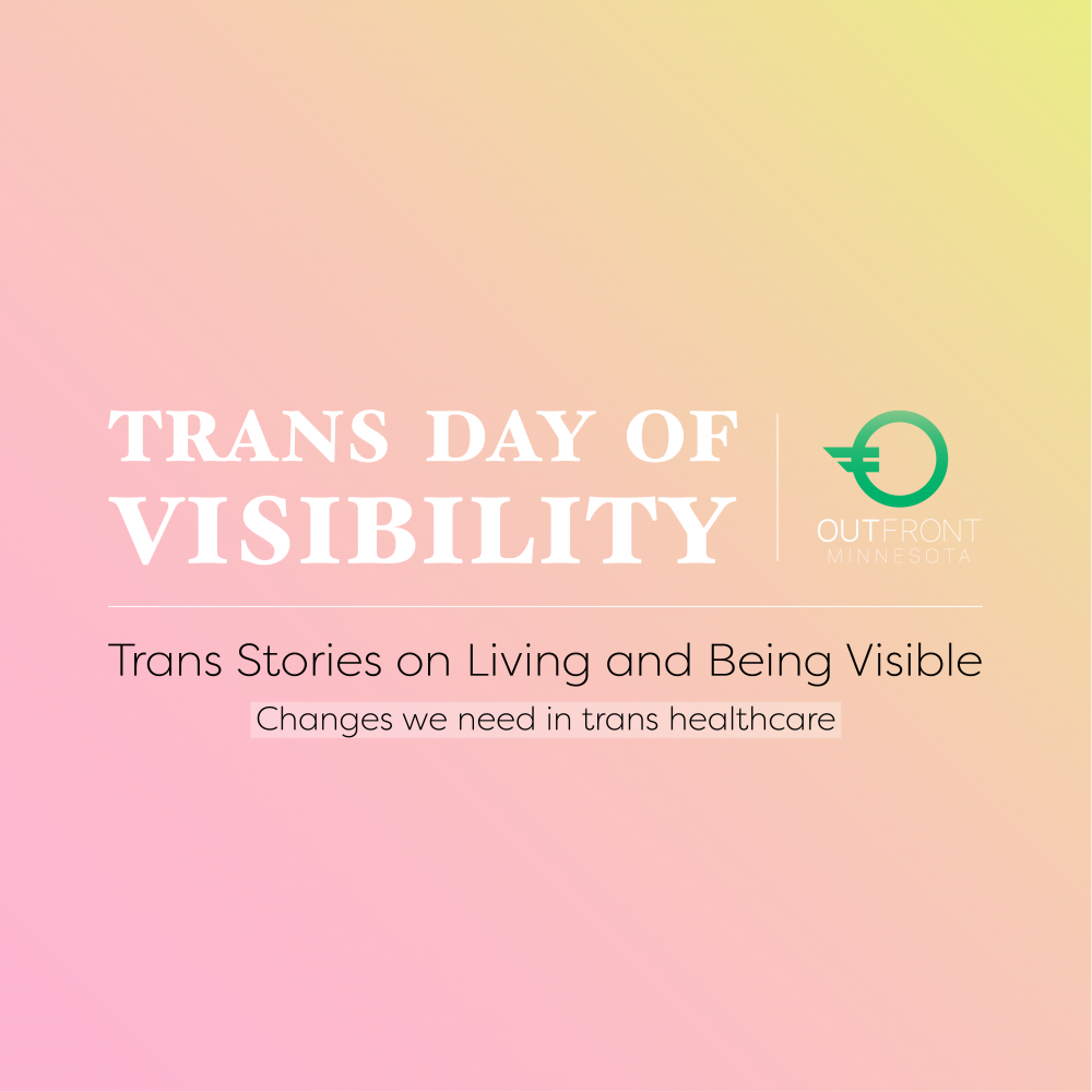 TDOV Title Image: Changes We Need in Trans Healthcare
