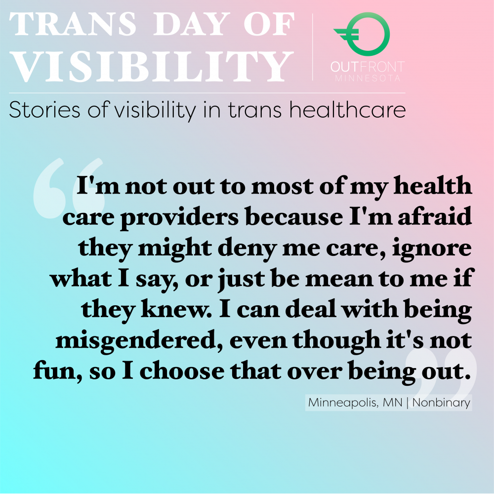 TDOV Stories of Visibility in Healthcare Quote 1 as image