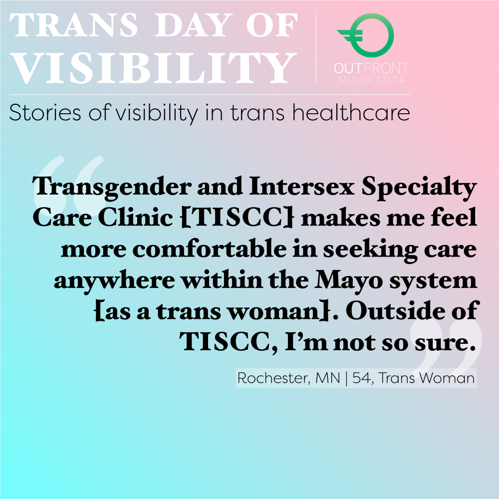 TDOV Stories of Visibility in Healthcare Quote 3 as image